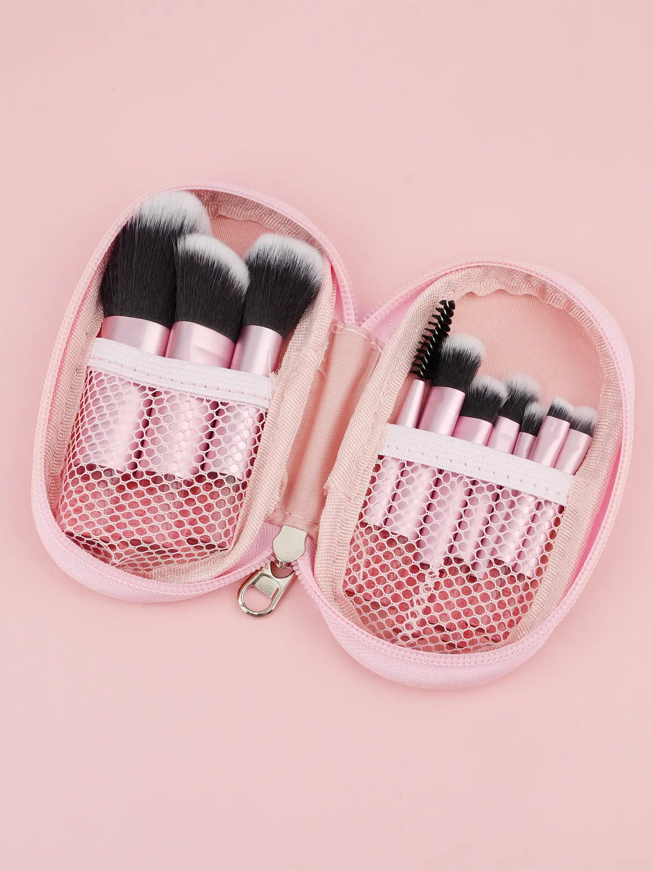 Pink Makeup Brush Set for Travel & Daily Use — feature 3
