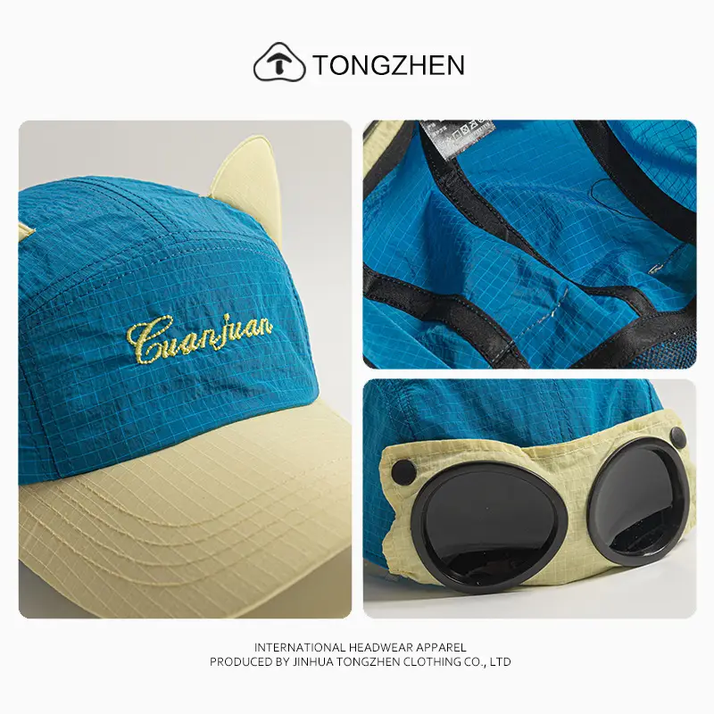 Aviator Cat Sunglasses Hat for Women — feature 7