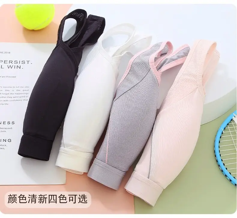 Girls' High School Students' Sports Shock-Proof Bra Without Rims, Junior High School Students' Development Period Vests, Adolescent Intimates — feature 7