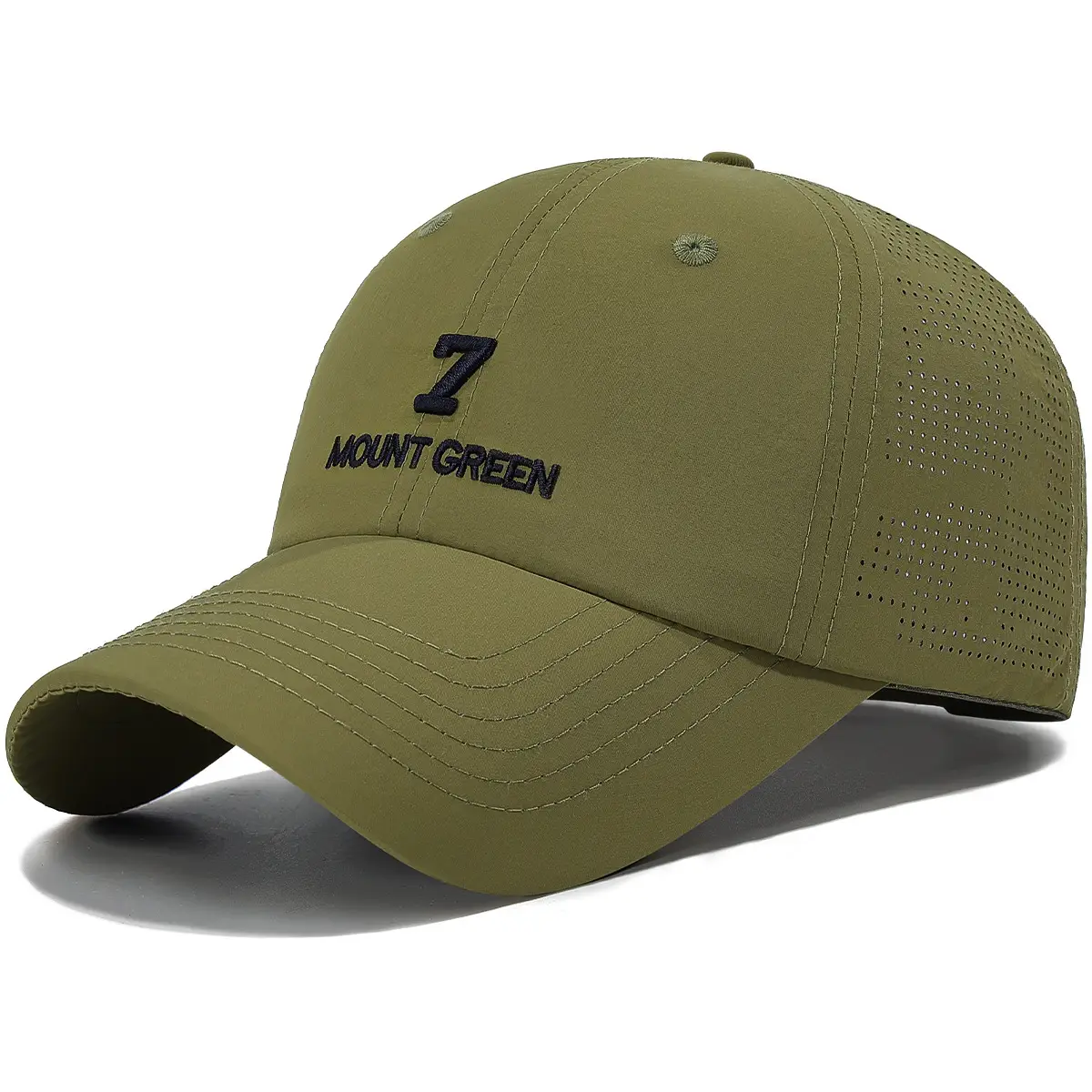 Summer Baseball Cap Embroidered Back Hole Korean Style - Image 2