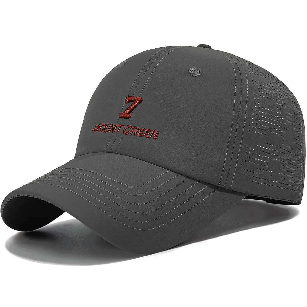 Summer Baseball Cap Embroidered Back Hole Korean Style - Image 3