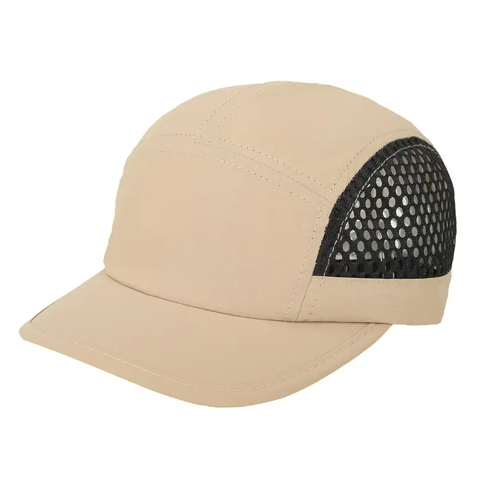 Men Lightweight Mesh Suncap Green Duckbill Cap