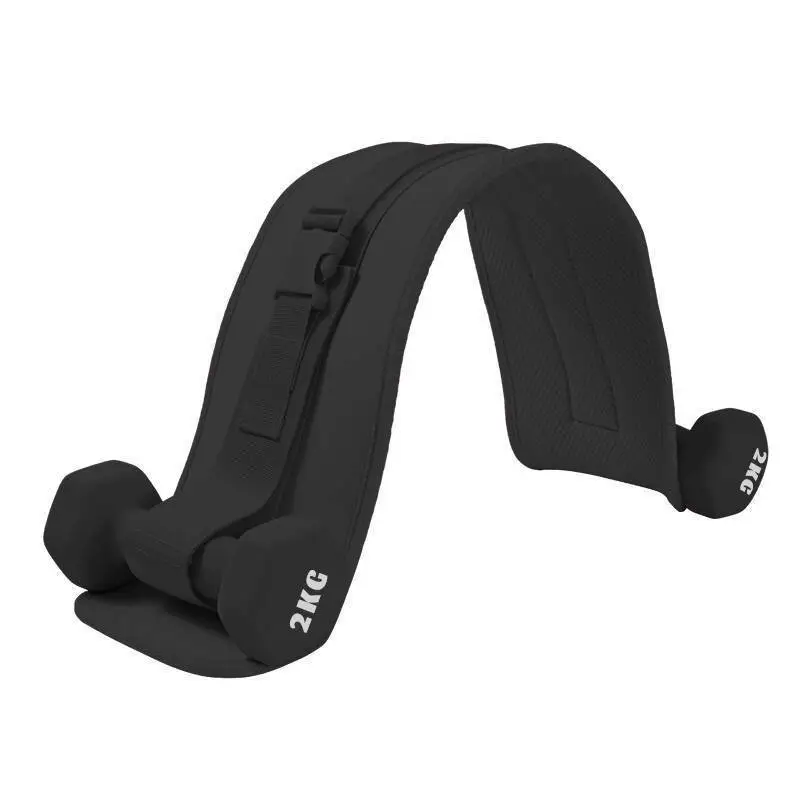 Hip Thrust Belt with Dumbbell & Squat Support for Men Women - Image 3