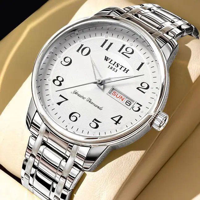 Wlisth Digital Large Dial Quartz Watch for Men