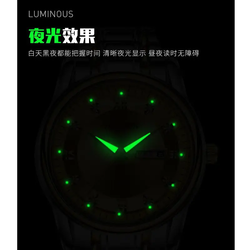 Wlisth Digital Large Dial Quartz Watch for Men