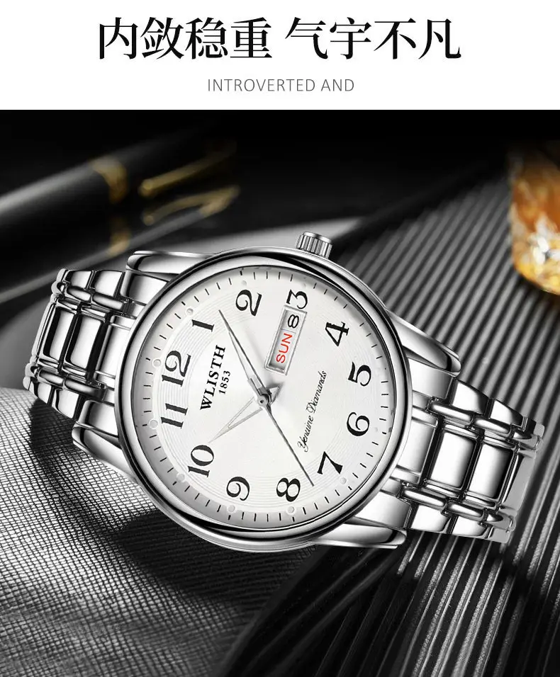 Wlisth Digital Large Dial Quartz Watch for Men — feature 10