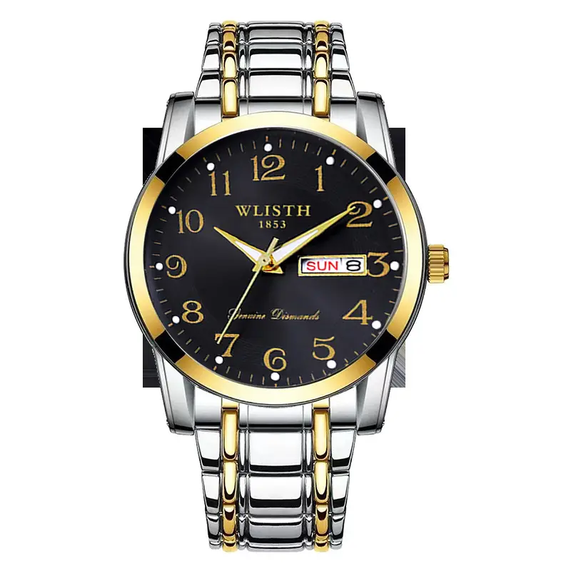 Wlisth Digital Large Dial Quartz Watch for Men