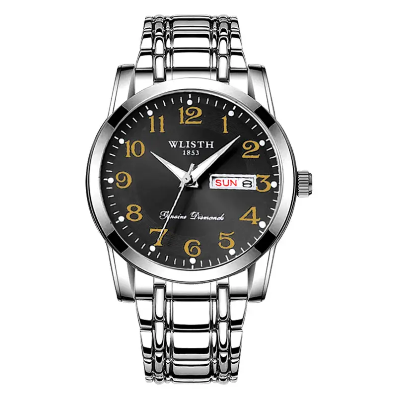 Wlisth Digital Large Dial Quartz Watch for Men