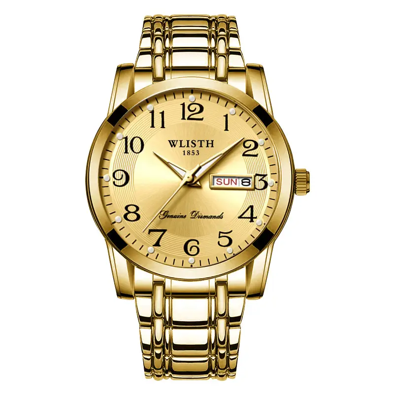 Wlisth Digital Large Dial Quartz Watch for Men