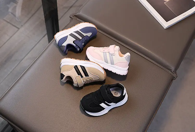 Pink Kids Running Shoes for Boys Girls — feature 1