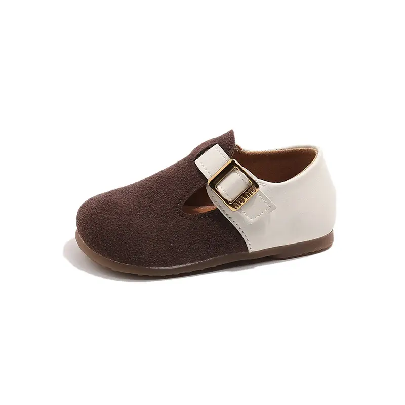 Girls' Brown & Beige Birkenstock Shoes 2025