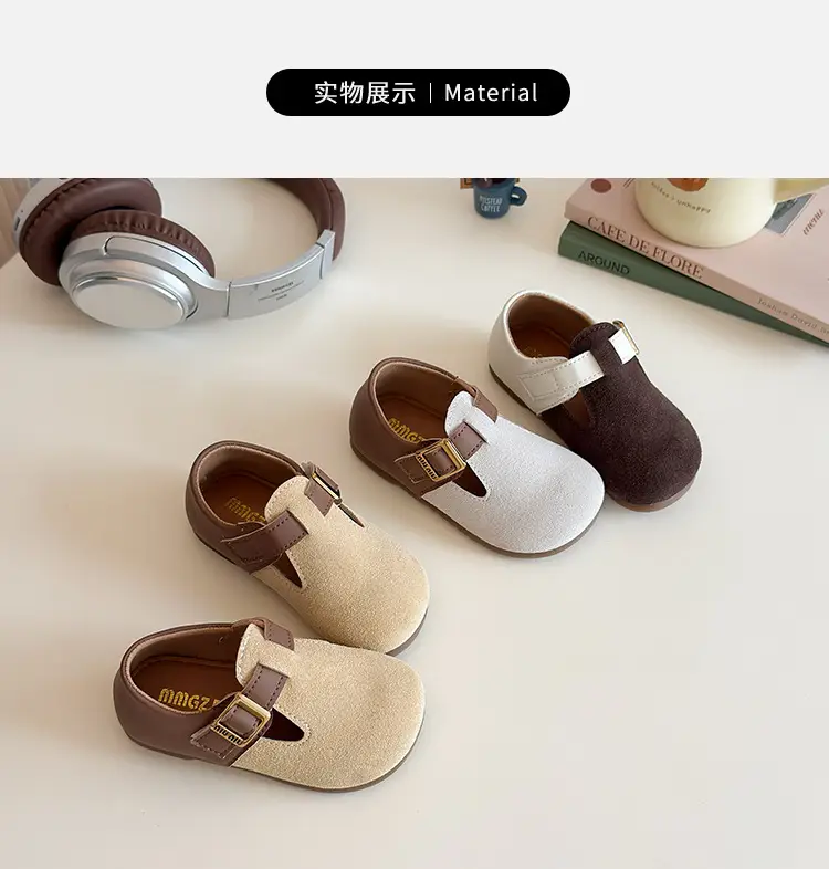 Girls' Brown & Beige Birkenstock Shoes 2025 — feature 7