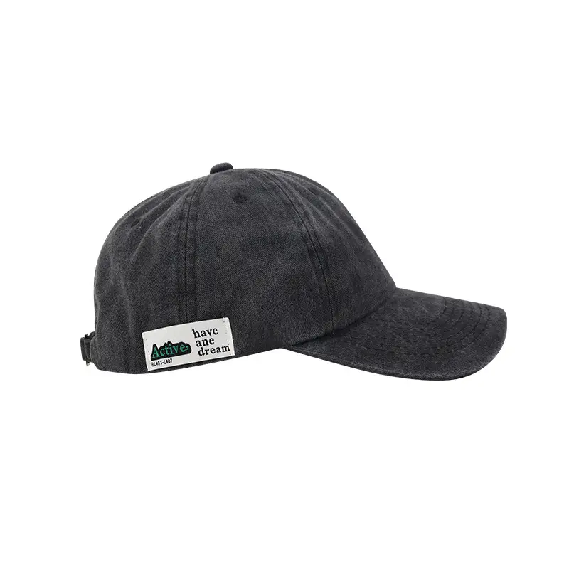 Women Washed Vintage Duckbill Cap Purple Patch - Image 18