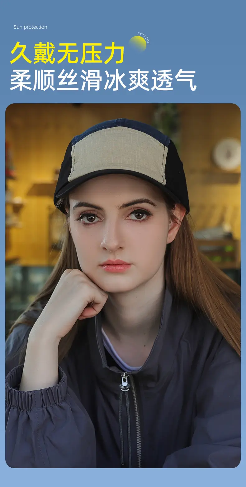 Reversible Sun Hat for Women with UV Protection — feature 10