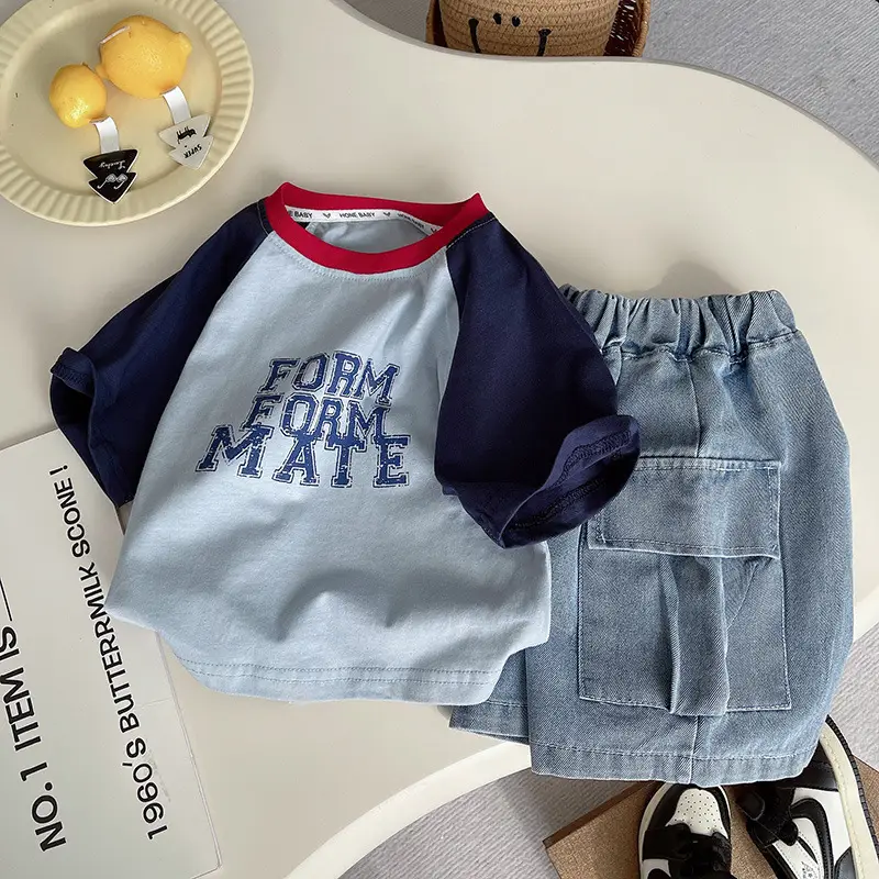 Children's Denim Shorts Summer Wear