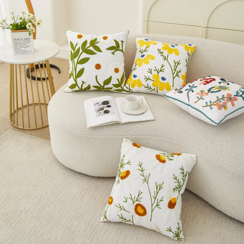 American Pure Cotton Floral Pillowcase Set — feature 10