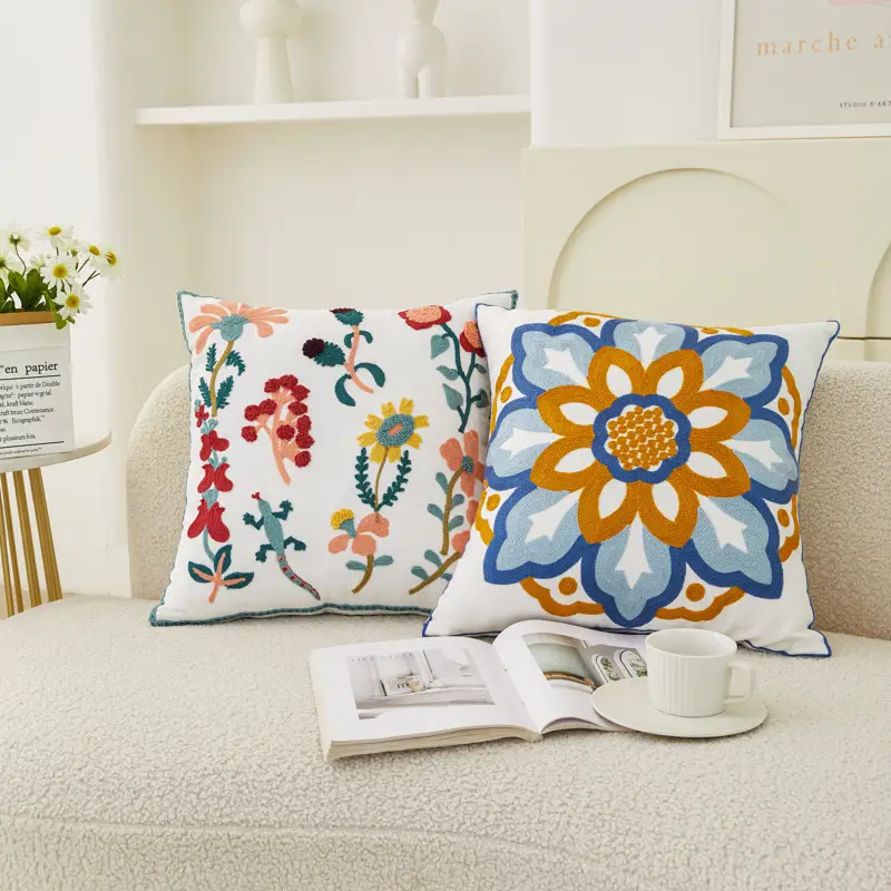 American Pure Cotton Floral Pillowcase Set — feature 15