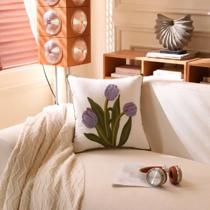 American Pure Cotton Floral Pillowcase Set