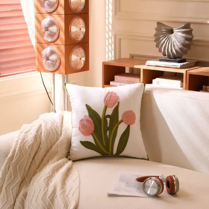 American Pure Cotton Floral Pillowcase Set