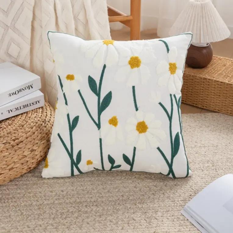 American Pure Cotton Floral Pillowcase Set