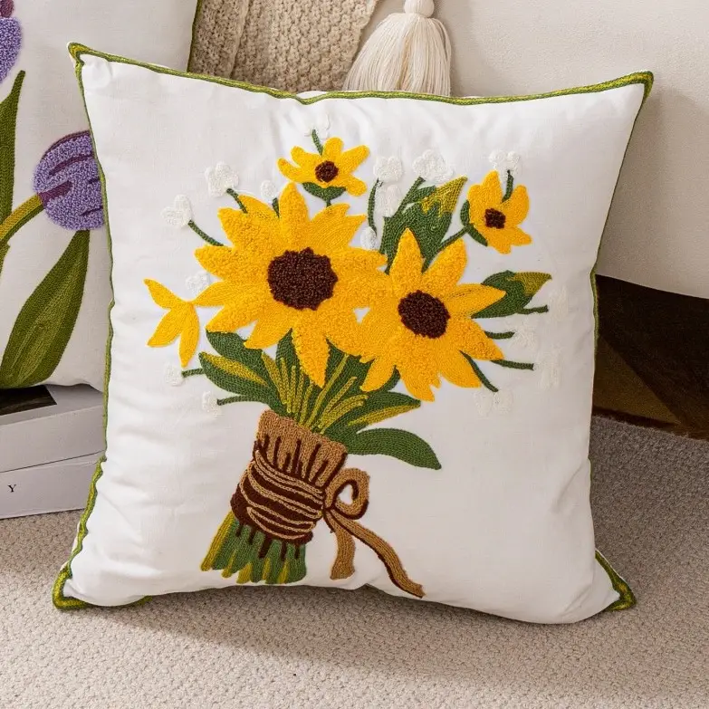 American Pure Cotton Floral Pillowcase Set