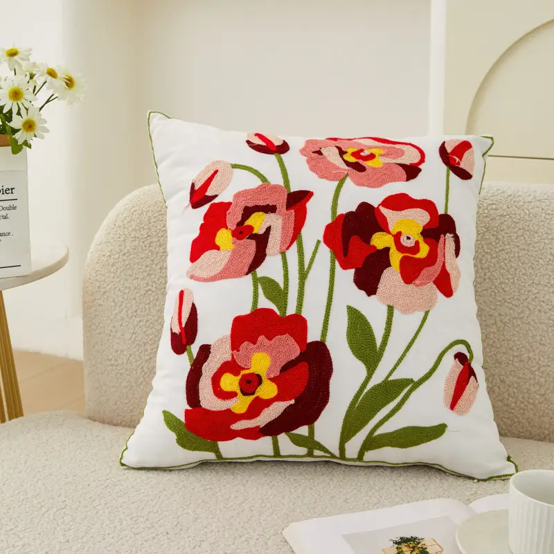 American Pure Cotton Floral Pillowcase Set