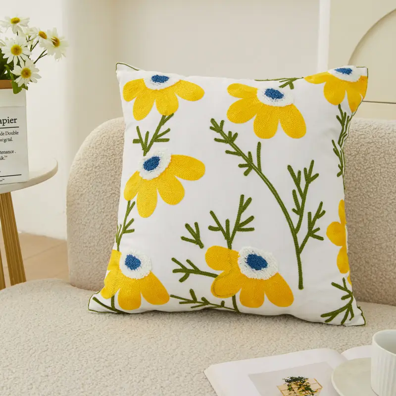 American Pure Cotton Floral Pillowcase Set