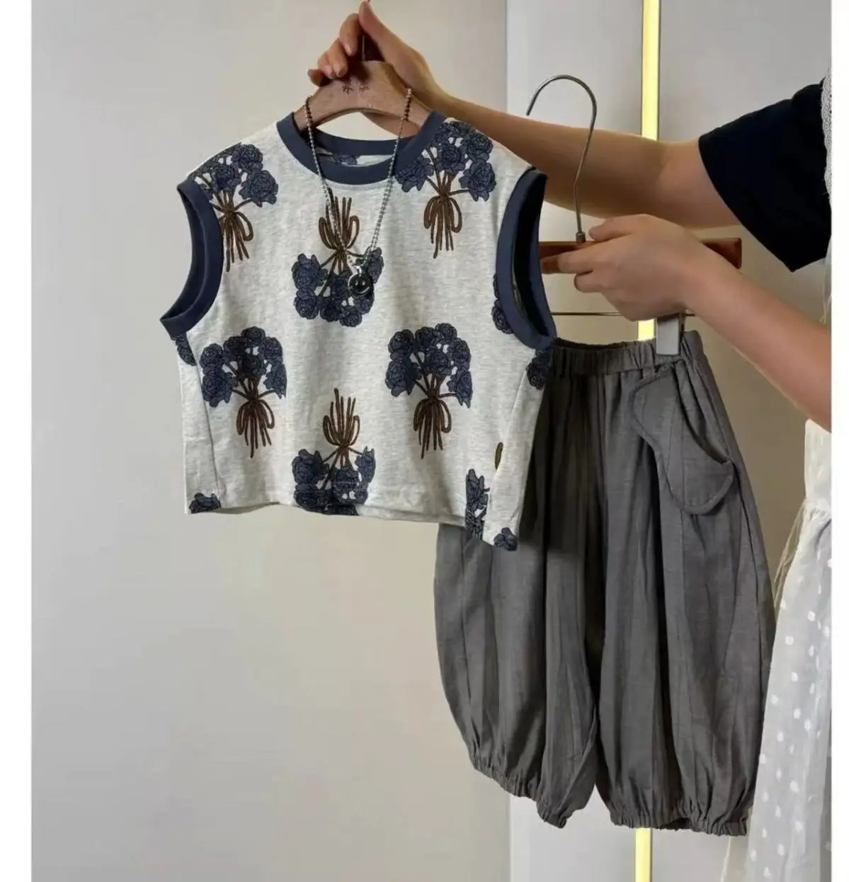 Boys Printed Sleeveless Vest & Loose Pants 2025 — feature 5