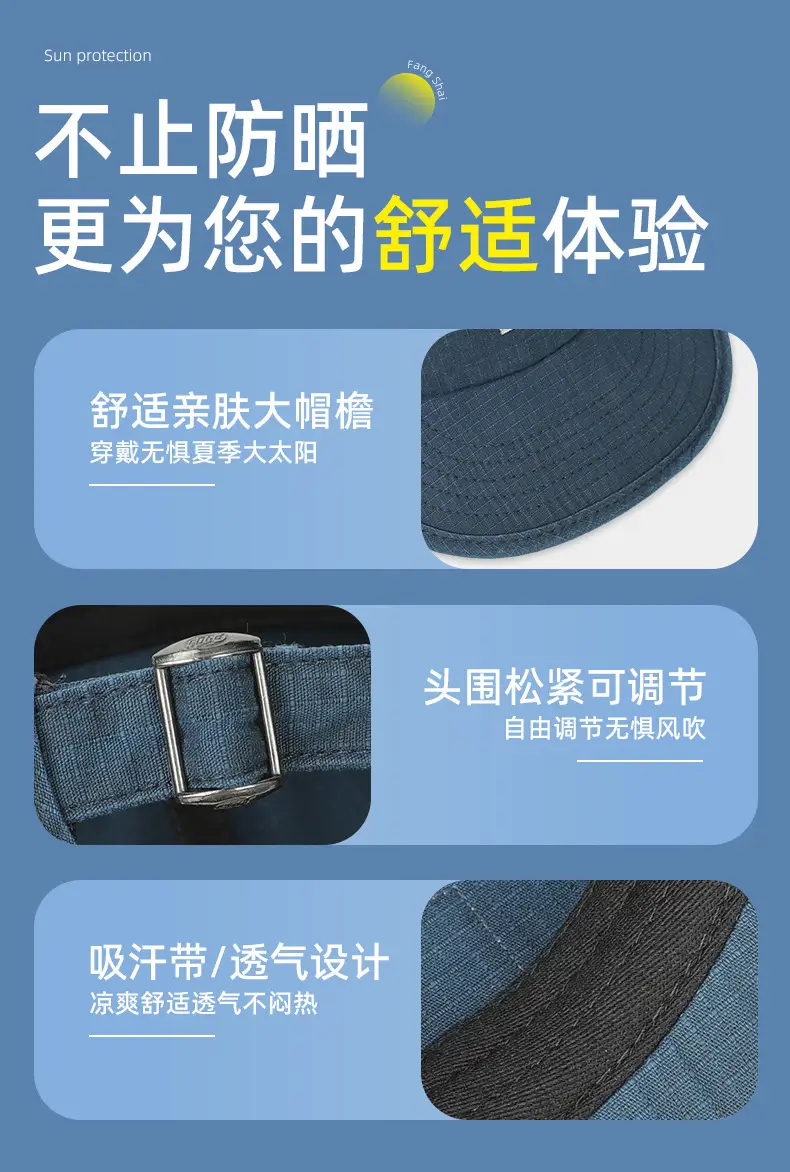 Duckbill Cap with Large Brim for Women Summer Wear — feature 5