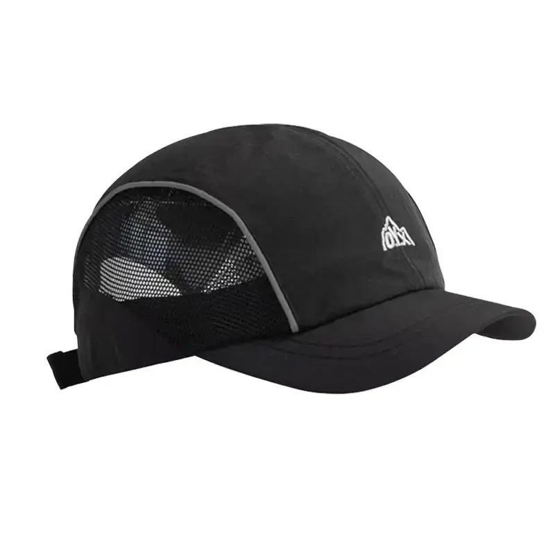 Men Women Mesh Baseball Cap Beige Quick Dry