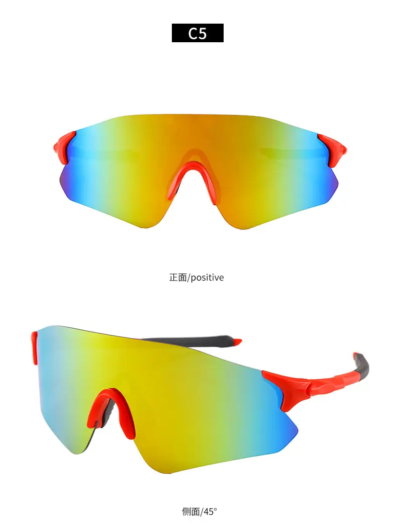 Ultra-Light Windproof Sunglasses with Colorful Lens — feature 16