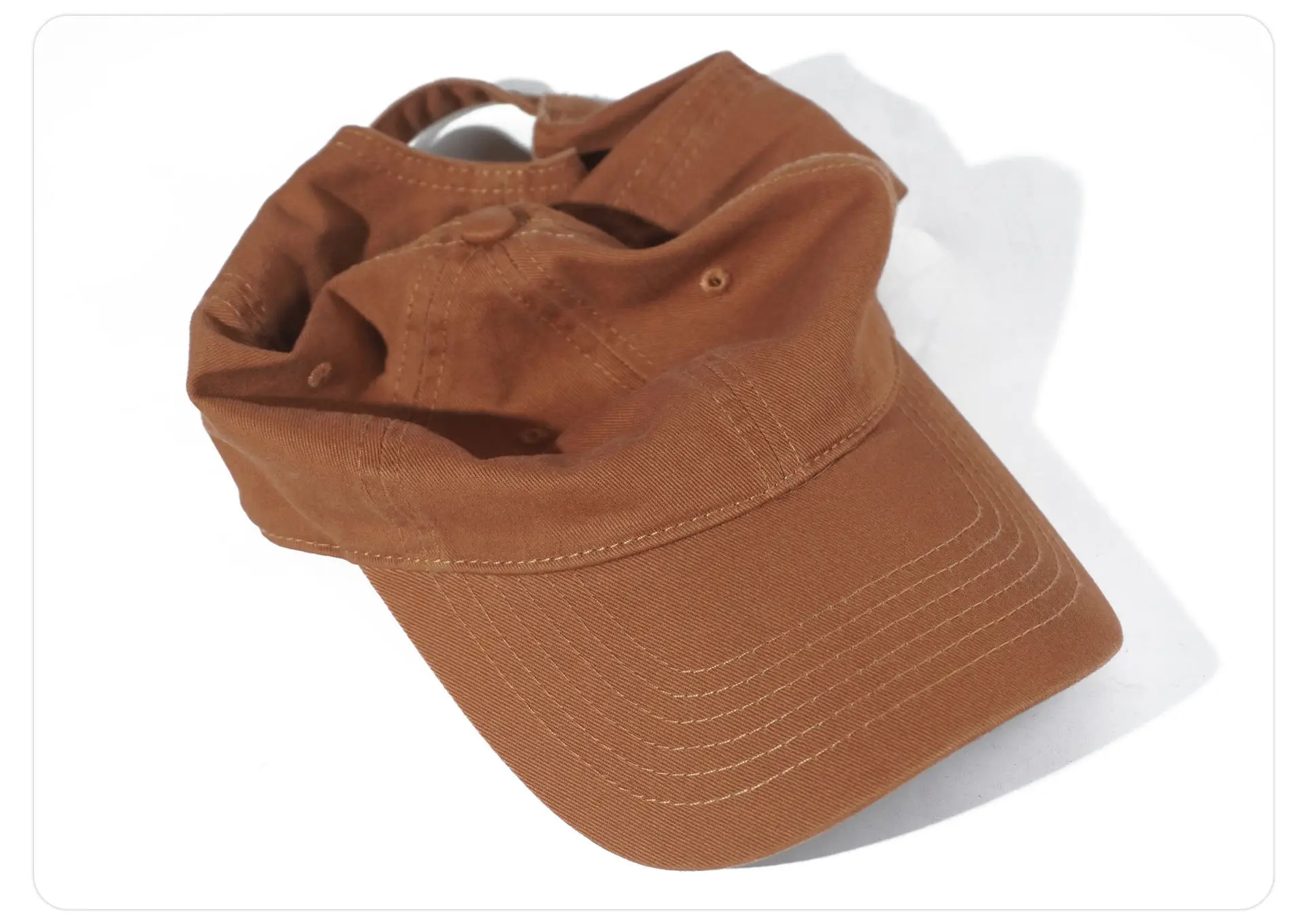 Purple Cotton Baseball Cap for Men — feature 29