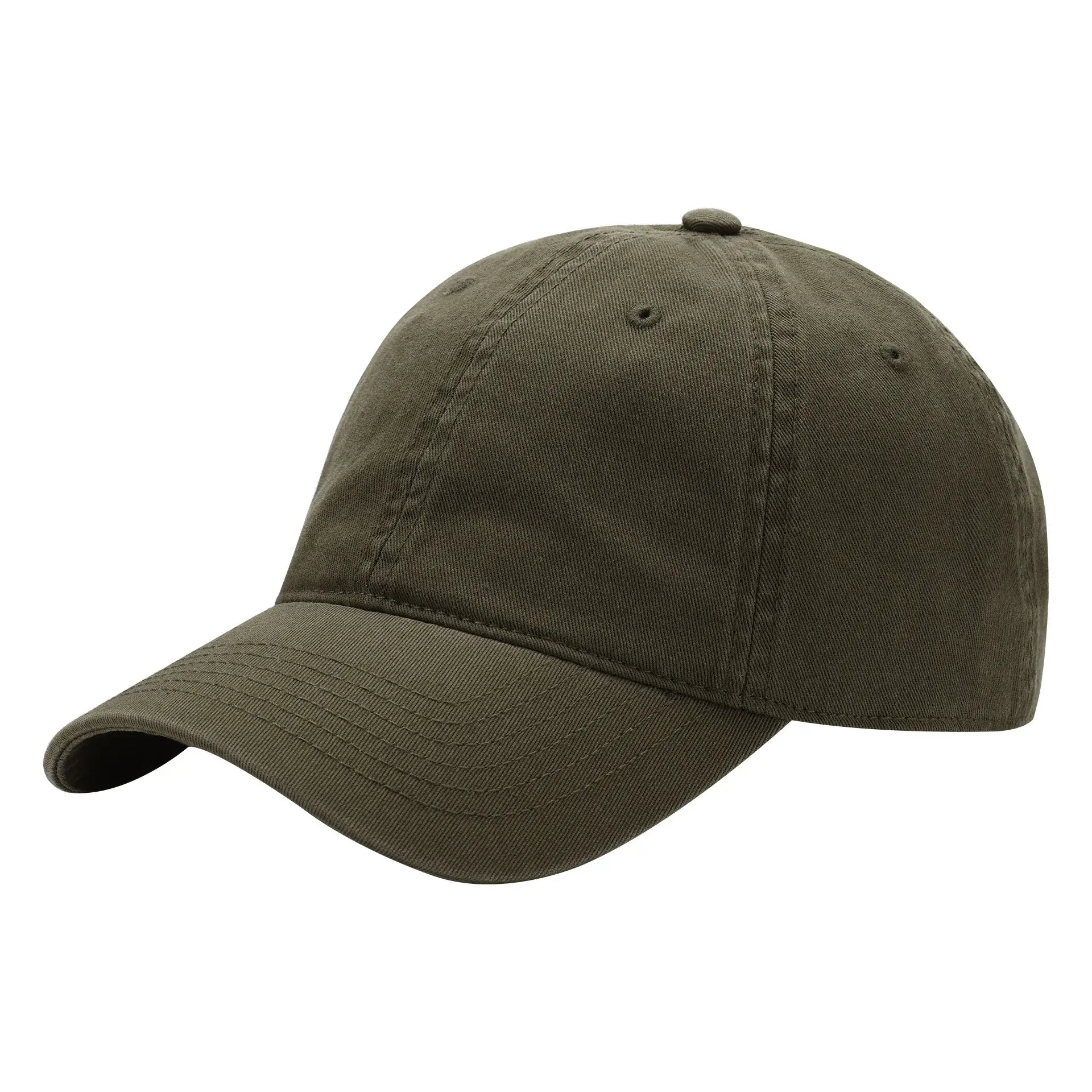 Purple Cotton Baseball Cap for Men