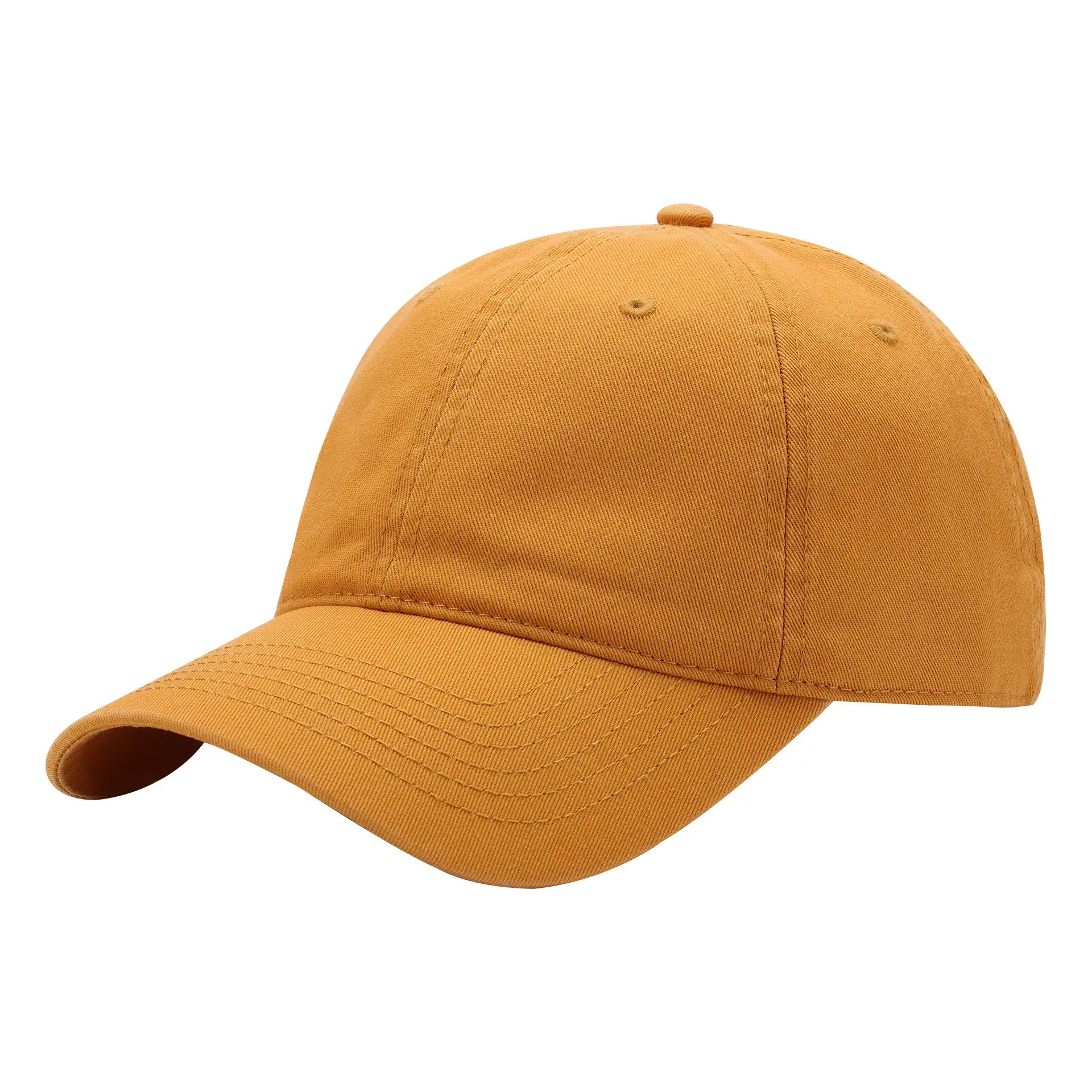 Purple Cotton Baseball Cap for Men