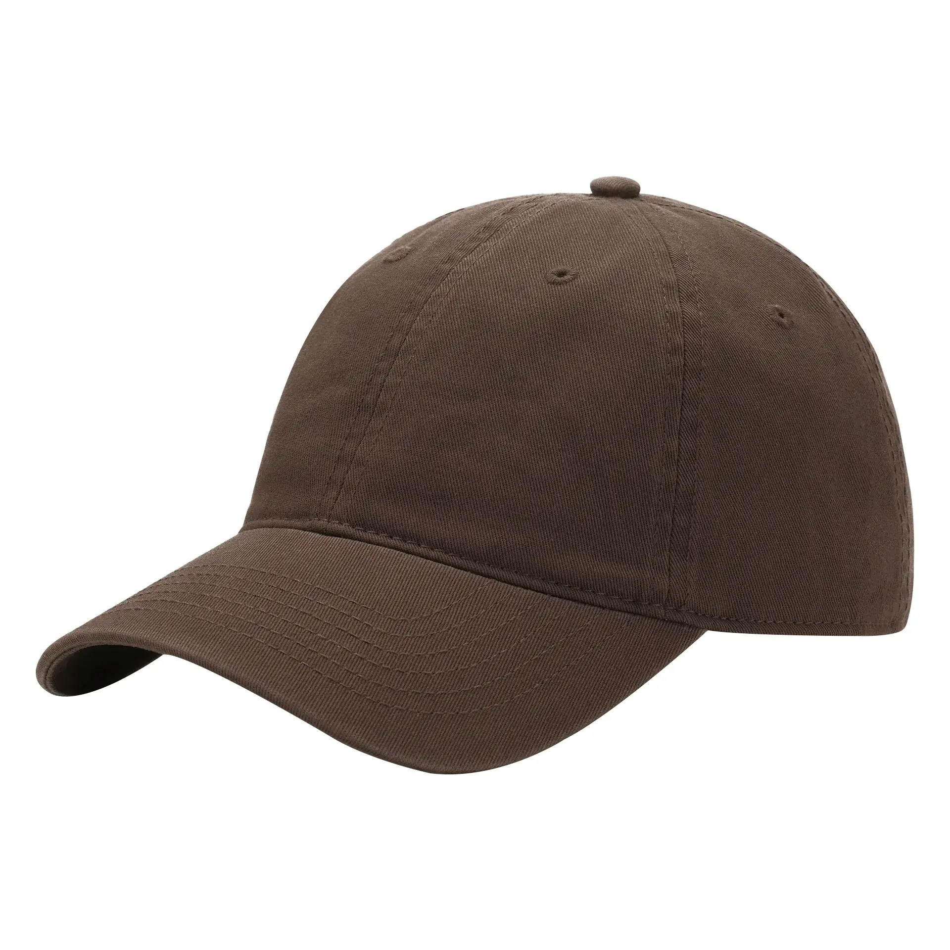 Purple Cotton Baseball Cap for Men