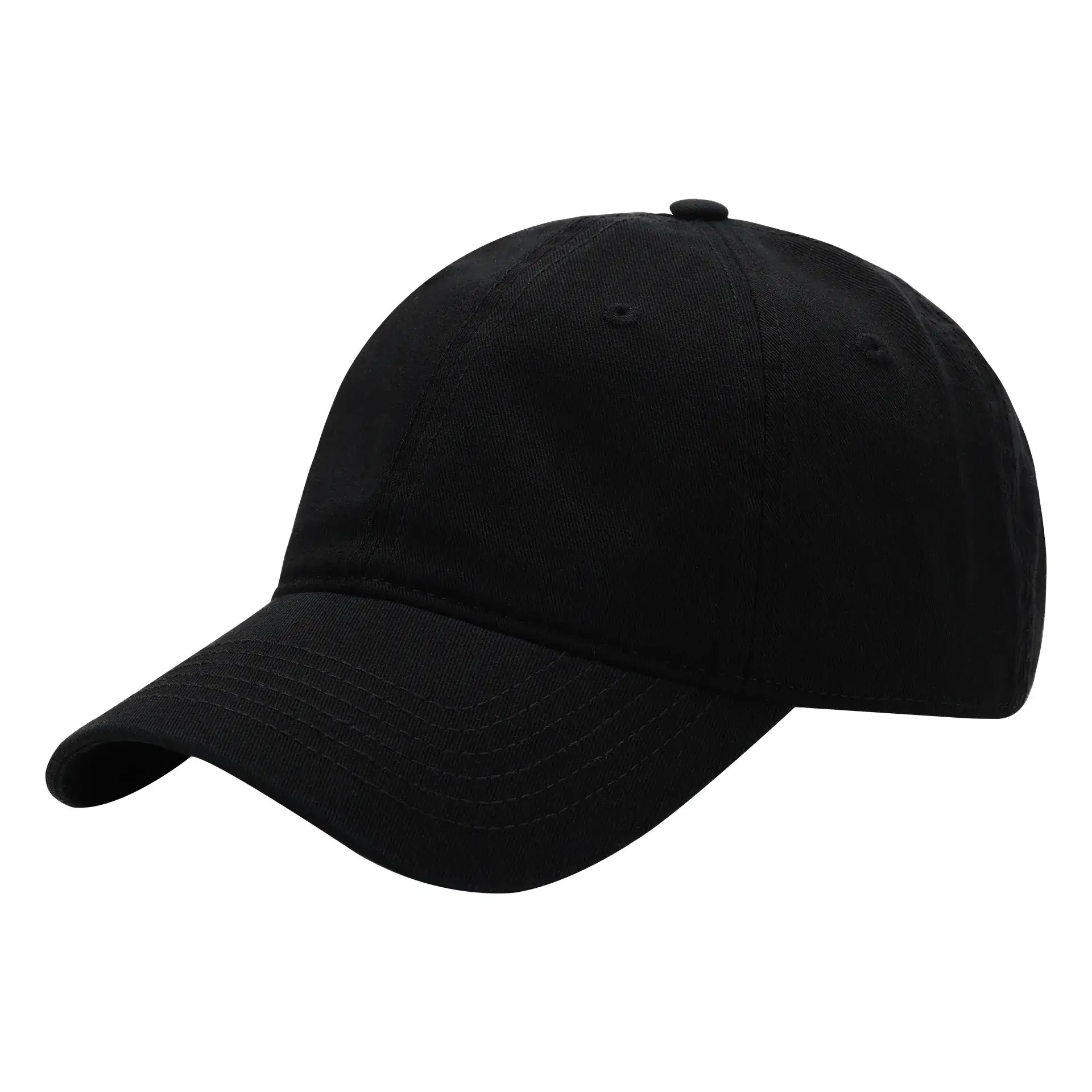 Purple Cotton Baseball Cap for Men