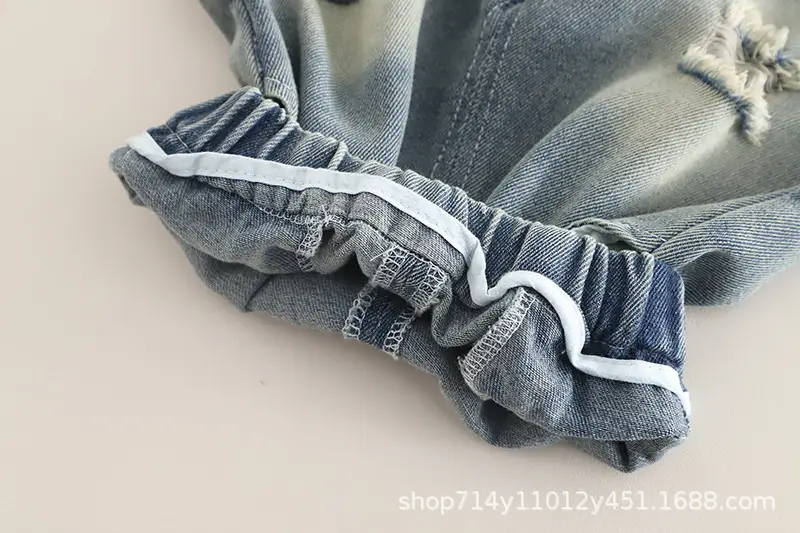 Boys Denim Ripped Shorts Suit 2025 — feature 11