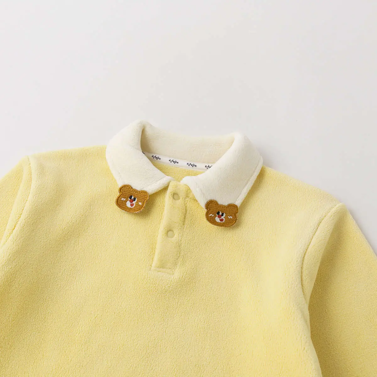 Pink Long Sleeve Polo Shirt for Boys Girls Spring - Image 7