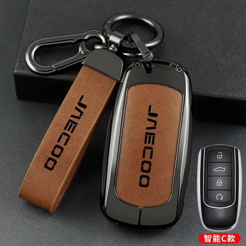 J6 J7 Plus J8 Car Key Cover Silver Special Protective Shell - Image 13