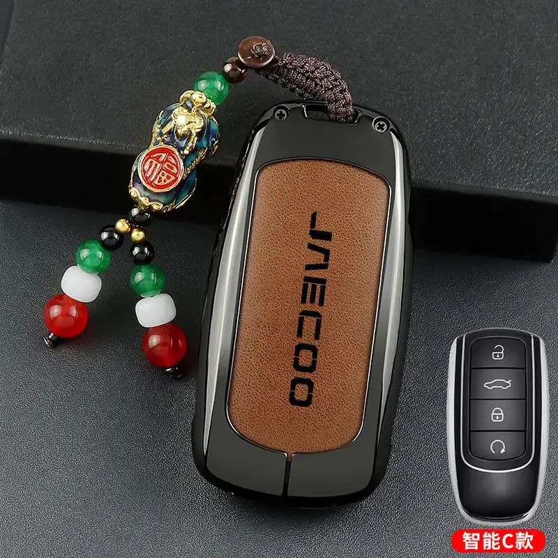 J6 J7 Plus J8 Car Key Cover Silver Special Protective Shell - Image 14