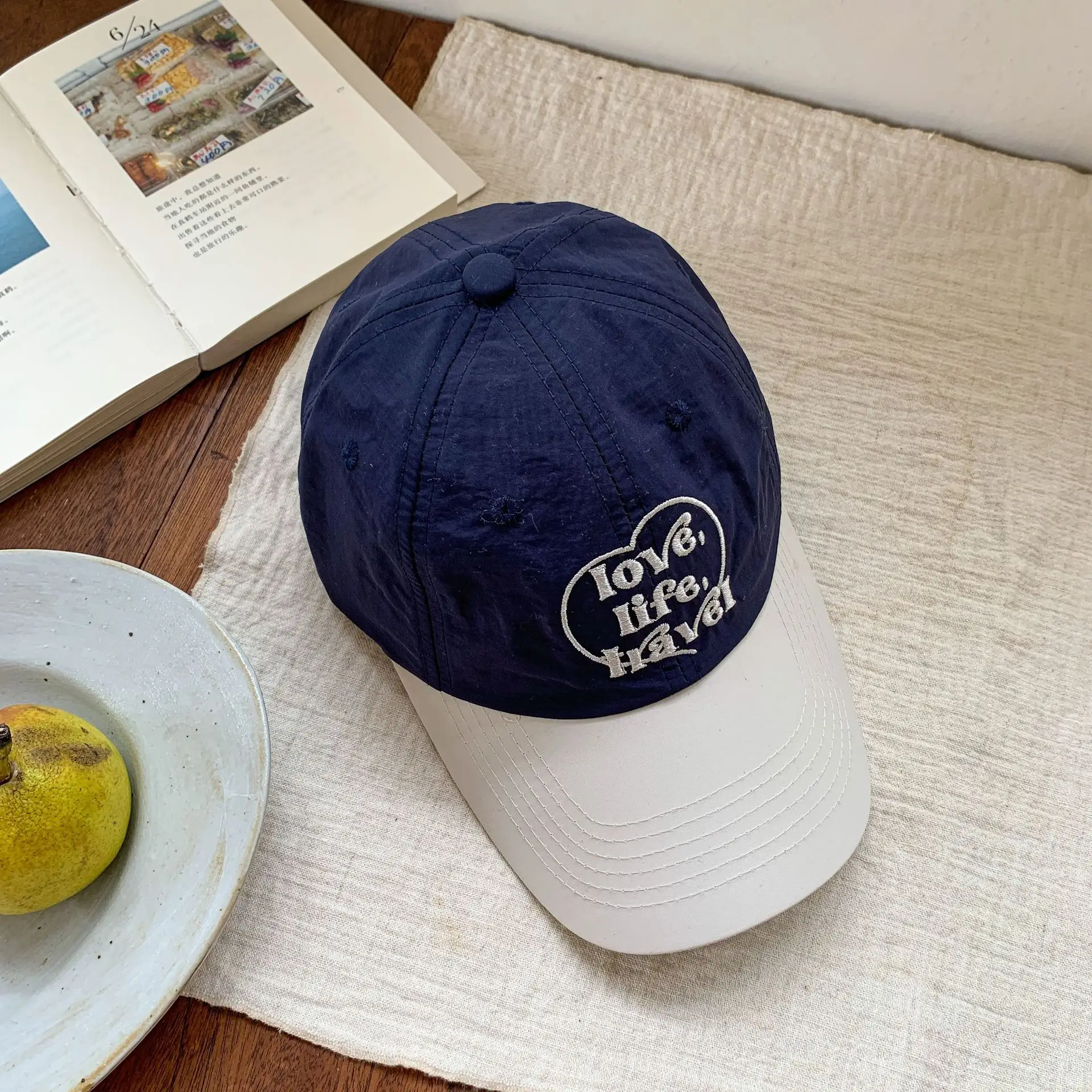 Pink Love Heart Baseball Cap for Boys Girls Summer 2025 - Image 6