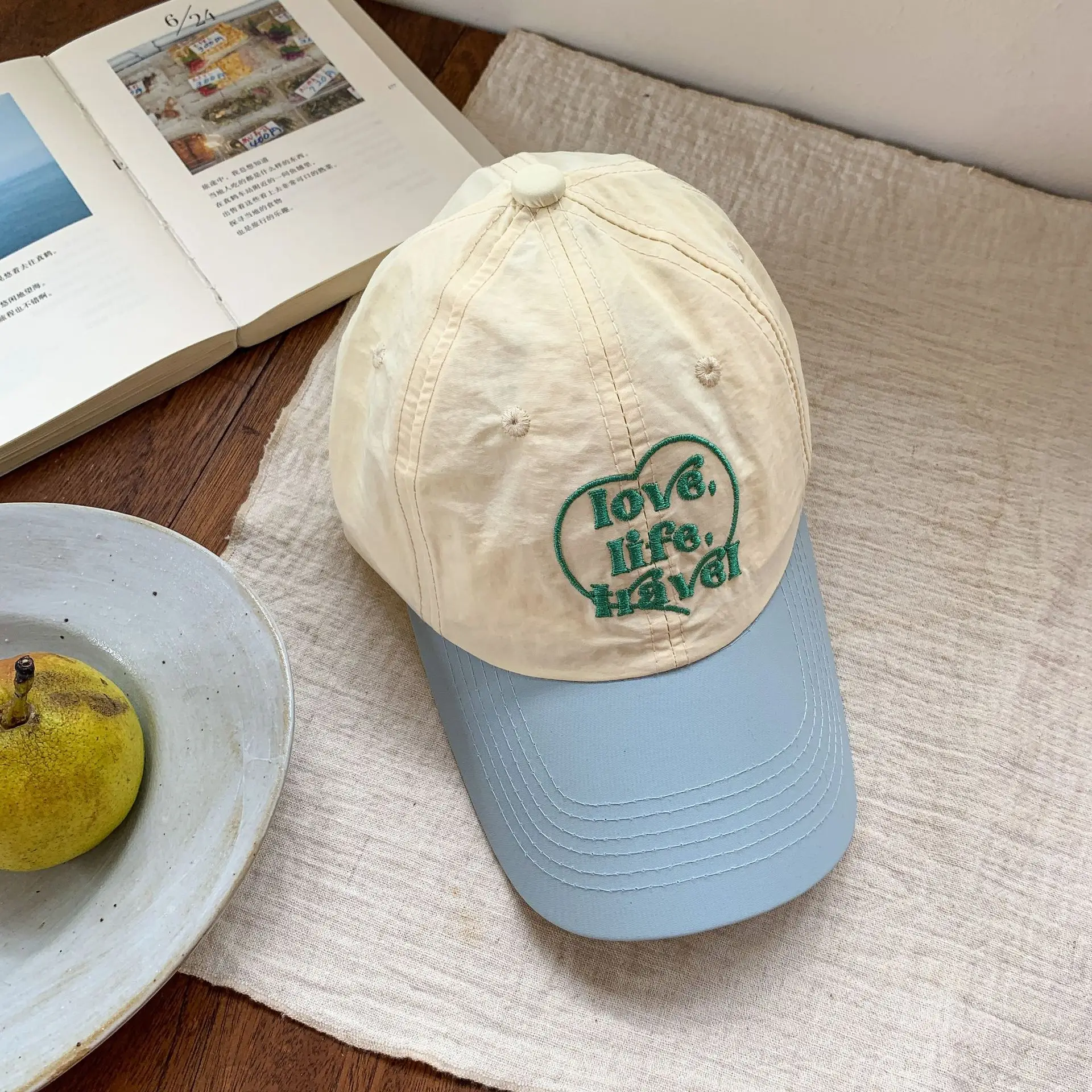 Pink Love Heart Baseball Cap for Boys Girls Summer 2025 - Image 8
