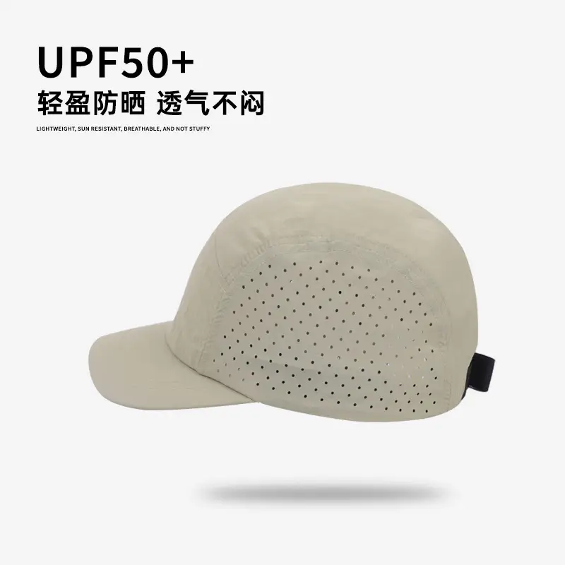 Men's 2025 Mesh Sun Hat Black Grey Olive Green - Image 7
