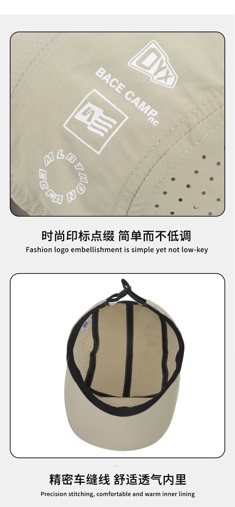 Men's 2025 Mesh Sun Hat Black Grey Olive Green — feature 14