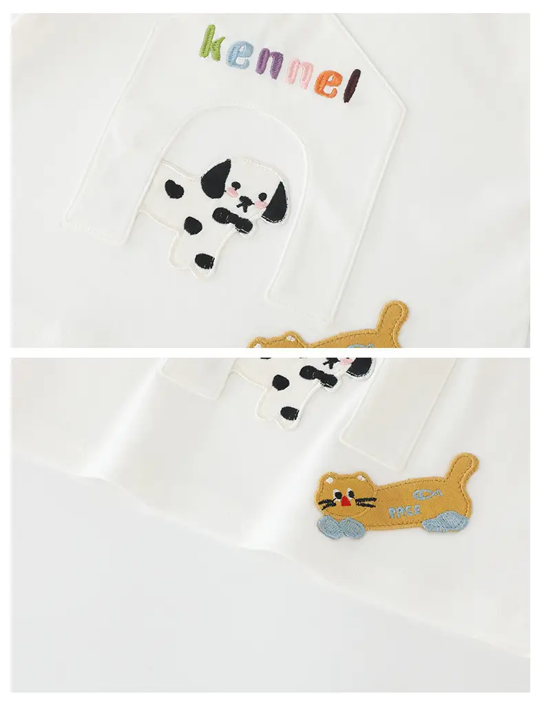 Duuduu Cool 2025 Baby T-Shirt Pure Cotton White — feature 21