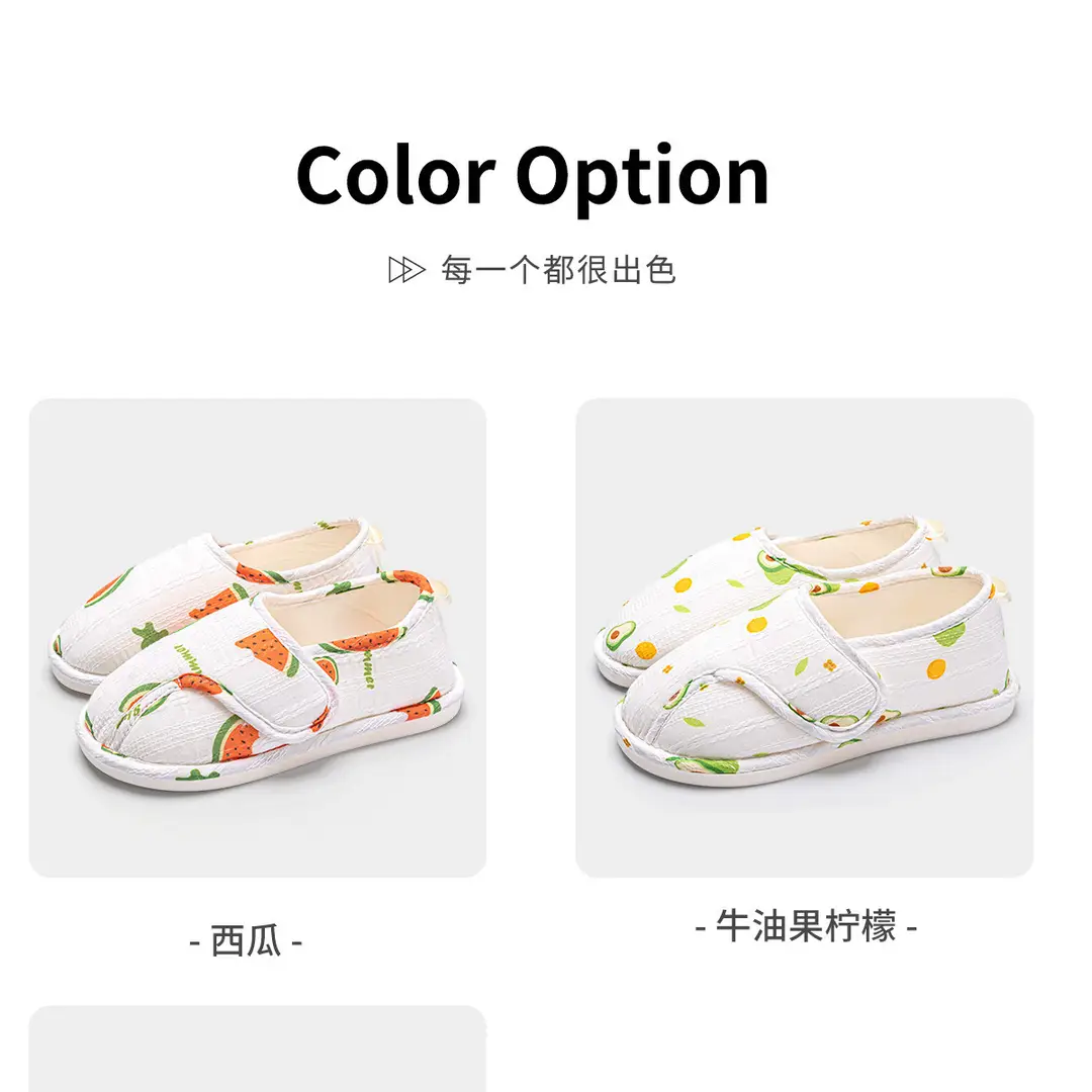 Maternity Shoes for Spring and Summer, Thin Style for May and June, Closed-Back Breathable Non-Slip Maternity Slippers for Women, Postpartum Cotton Slippers for Summer — feature 13