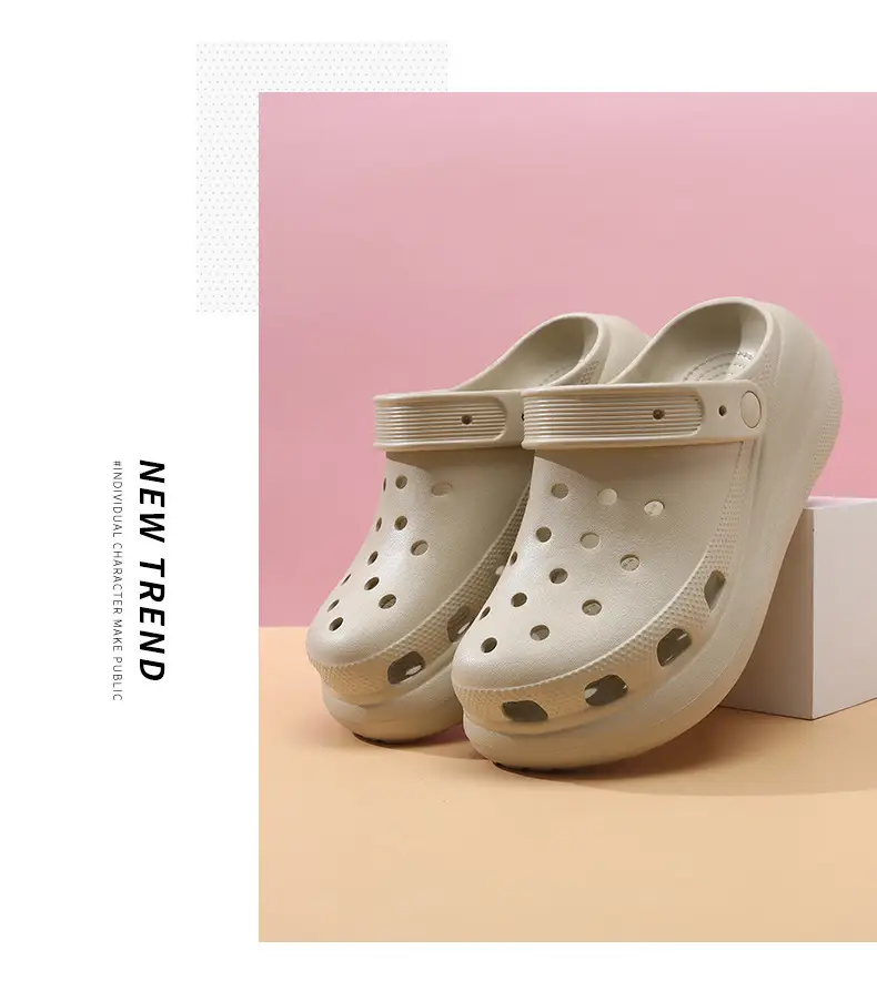 Women's Beige Croc Sandals Summer 2025 β feature 20
