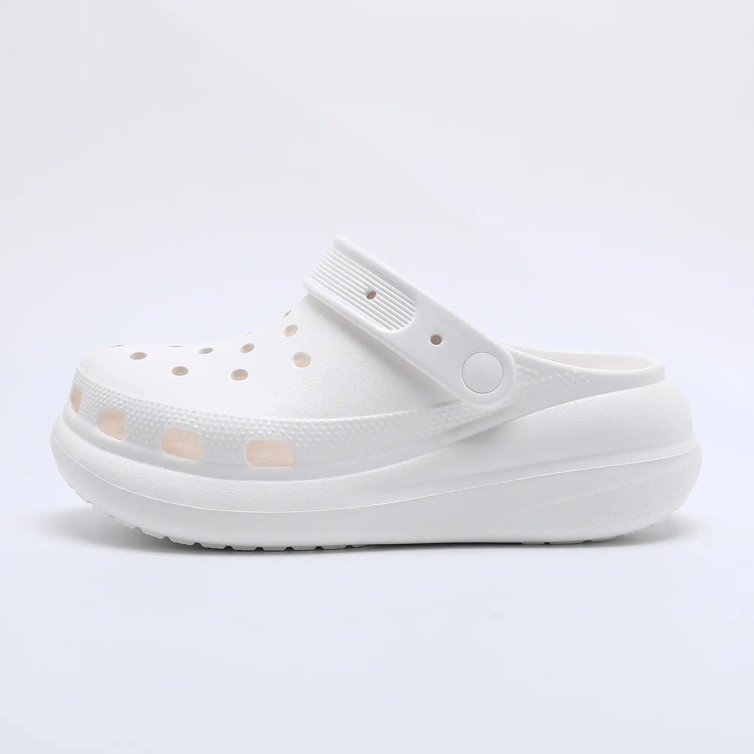 Women's Beige Croc Sandals Summer 2025 - Image 2