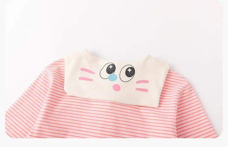 Baby Polo Collar T-Shirt Striped Autumn Wear — feature 30