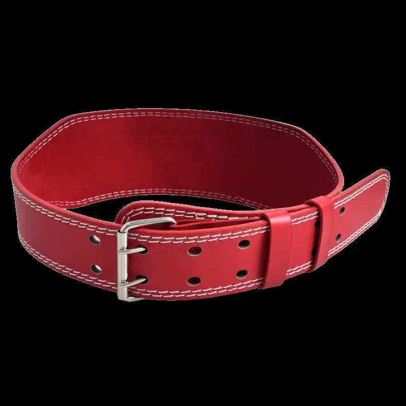 Men Red Squat Belt with Buckle for Men - Image 2